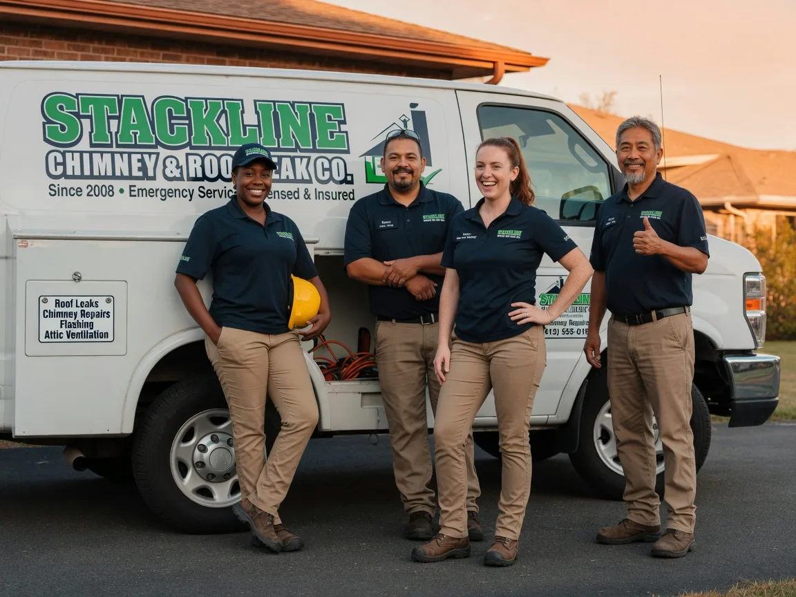 Chimney flashing repair company in Niota, TN